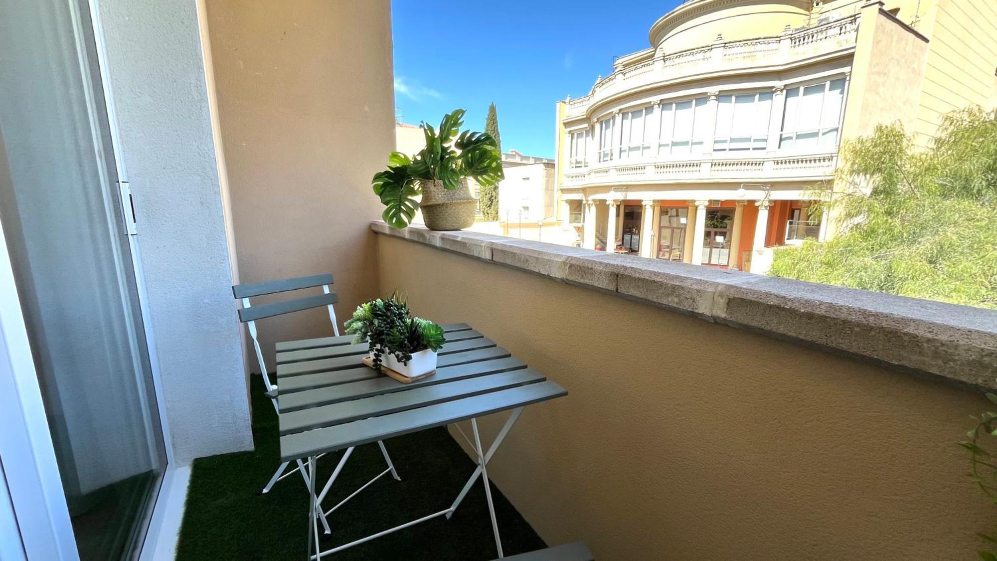 Centro Con Terraza Blco By Prestigi Appartement Terrassa Buitenkant foto